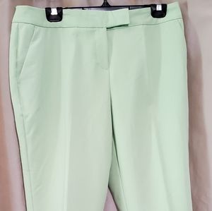 Worthington, mint green ankle pants, size 10